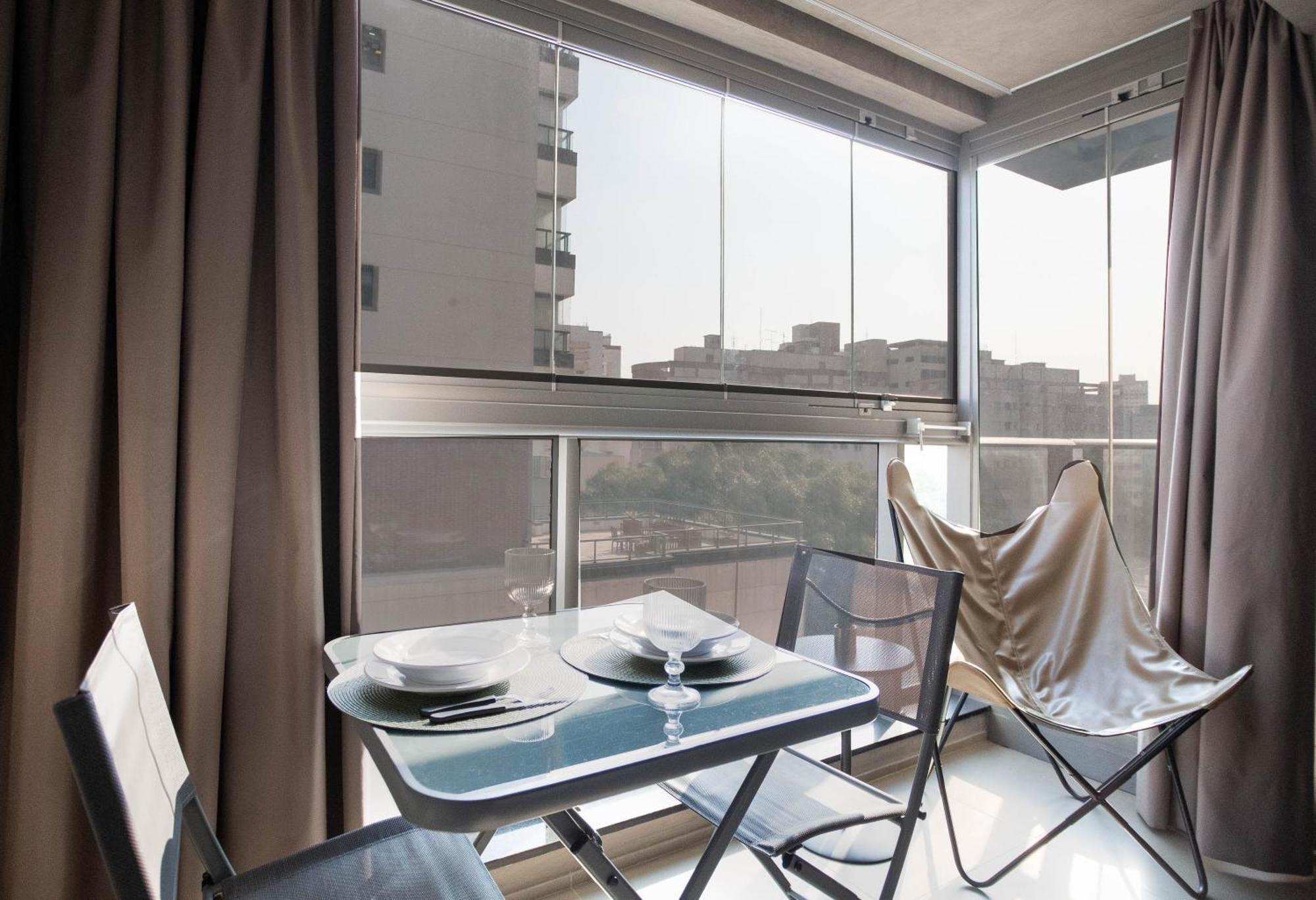 Condominio Belint Bela Cintra - Studios Por Temporada São Paulo Eksteriør bilde