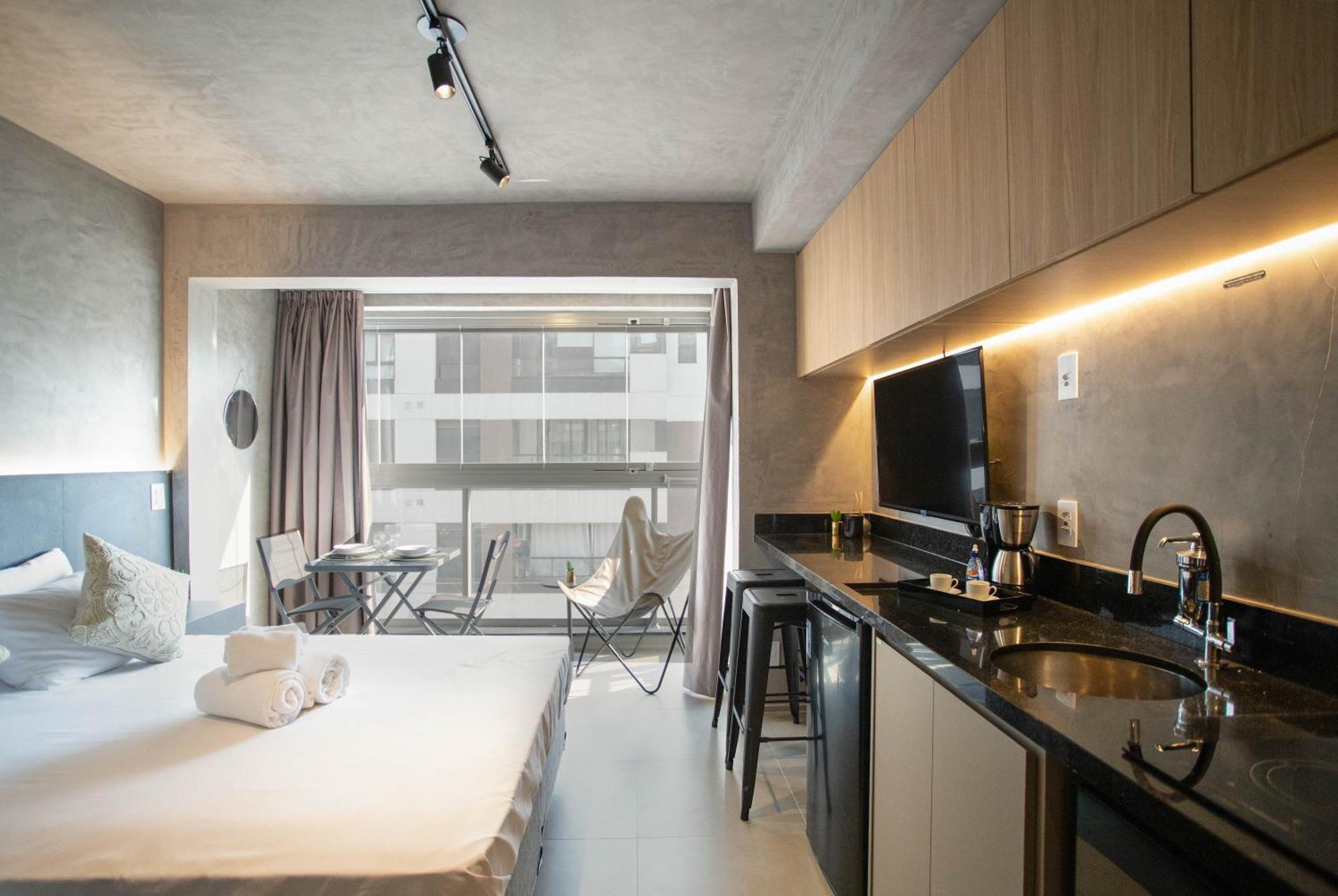 Condominio Belint Bela Cintra - Studios Por Temporada São Paulo Eksteriør bilde